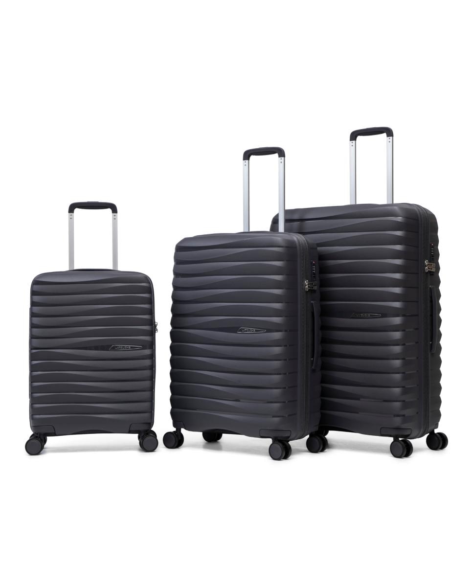 Maleta trolley cabina polipropileno 55 cms 2,2 kg. - Latouche - Gris Gris-3