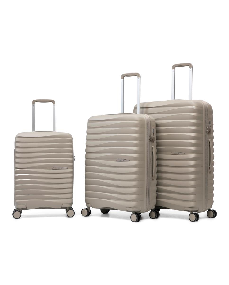 Mala Tipo Trolley de Cabine em Polipropileno 55 cm 2,2 kg Verde-3