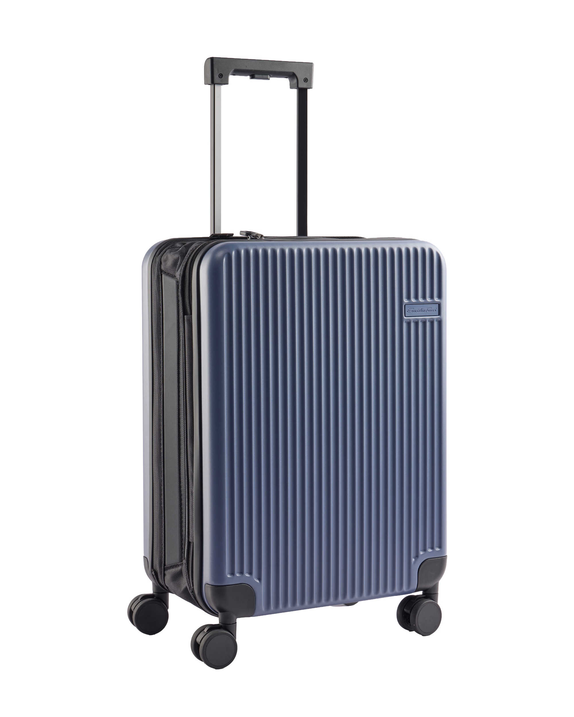 Trolley cabina plegable 4 ruedas dobles|55cm|3kg - Emidio Tucci - Azul marino Azul marino-2