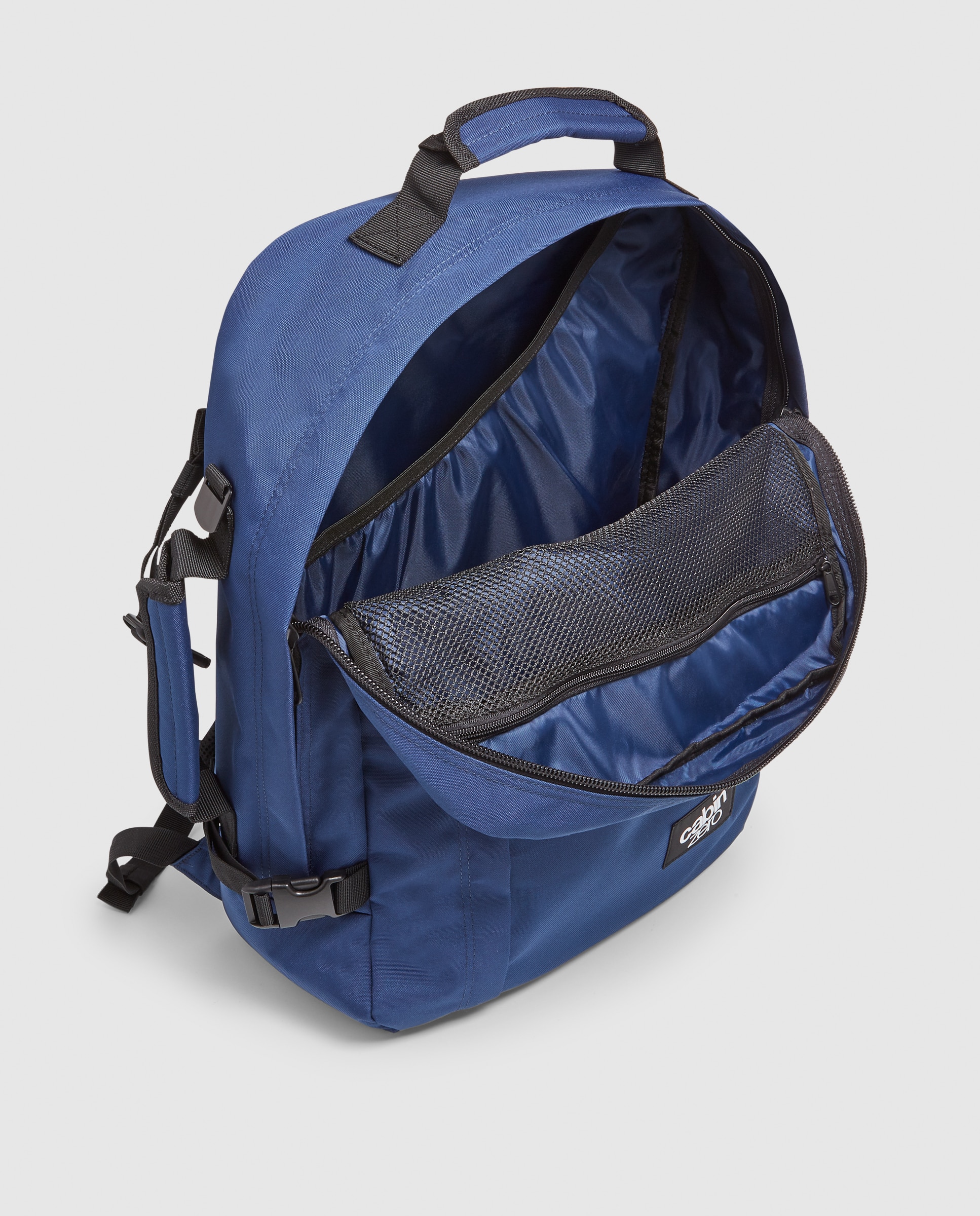 Mochila Classic CZ06 blanda azul pequeña, con capacidad de 44L - CabinZero - Azul marino Azul marino-3