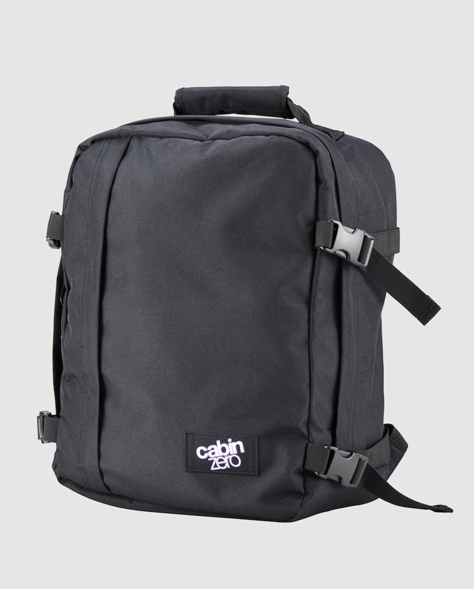 Mochila Mini CZ08 blanda negra pequeña, con capacidad de 28L - CabinZero - Negro Negro-5