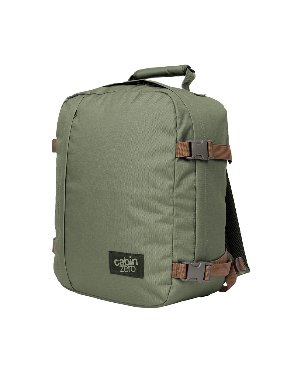 Imagen 4 de Mochila Mini CZ08 blanda caqui, con capacidad de 28L - CabinZero - Verde Verde
