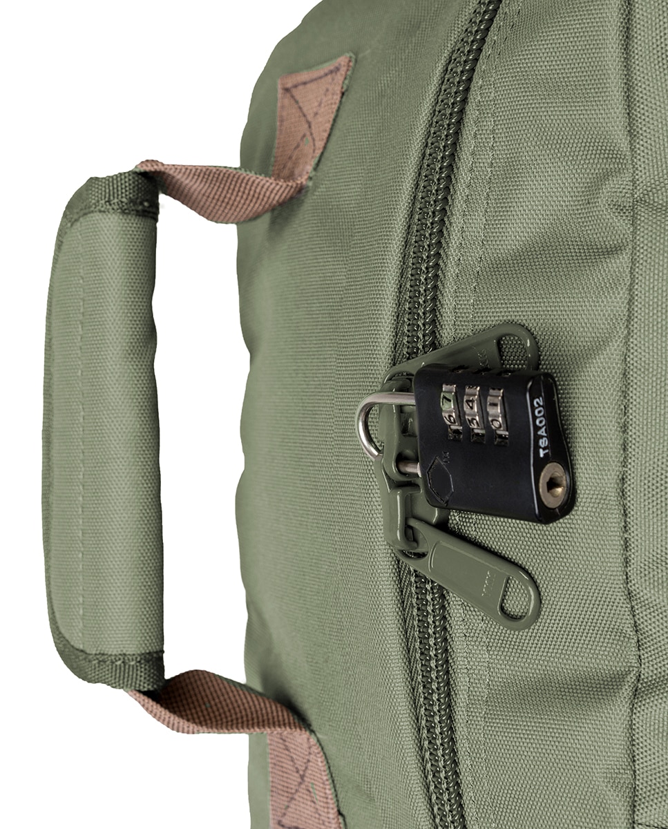 Imagen 7 de Mochila Mini CZ08 blanda caqui, con capacidad de 28L - CabinZero - Verde Verde