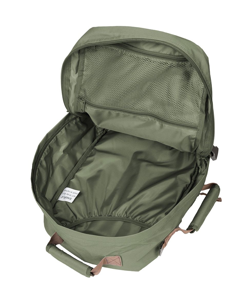 Imagen 8 de Mochila Mini CZ08 blanda caqui, con capacidad de 28L - CabinZero - Verde Verde