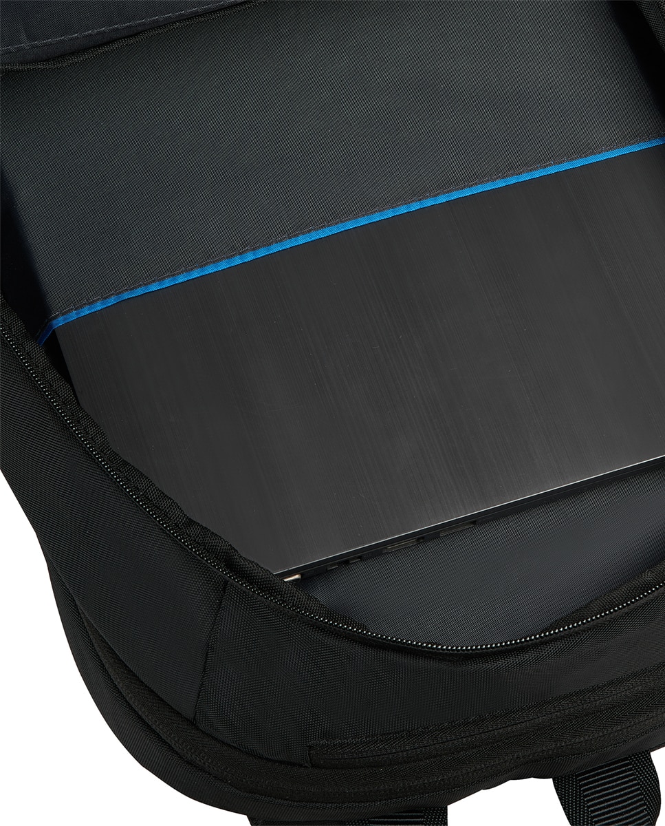 Mochila Porta-PC de 17,3" com 2 Compartimentos Preto-5