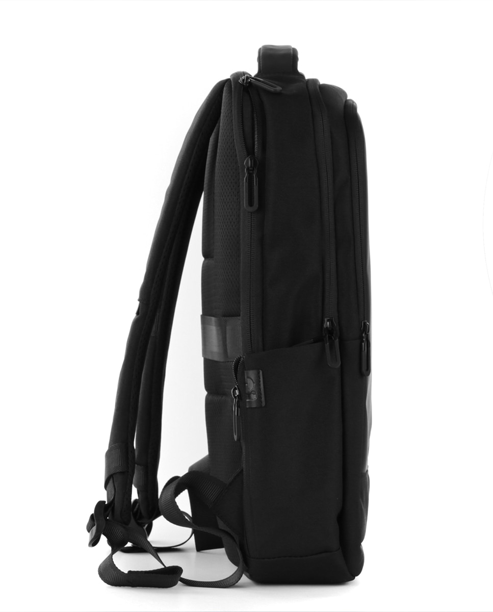 Mochila Porta-PC de Dois Compartimentos (PC 17,3"/Tablet/Ligação USB) Preto-4