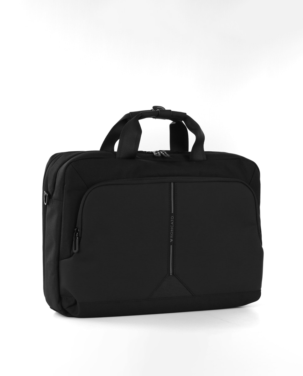 Carteira de Duas Alças e Dois Compartimentos (PC 15,6"/Tablet) Preto-7