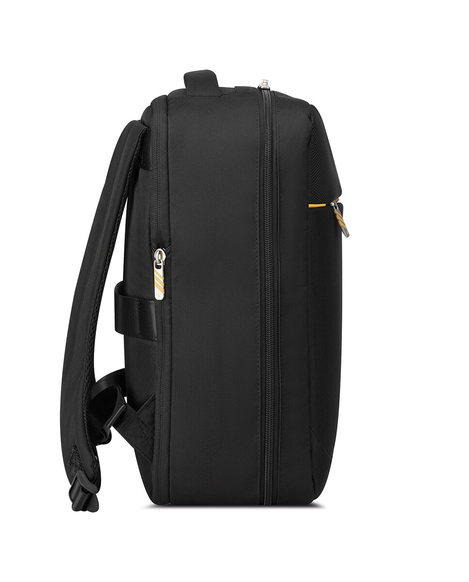 Mochila de Viagem de Cabine Smile 2.0 DLX Expansível, com Dimensões 40 x 25 x 15/20 Preto-4