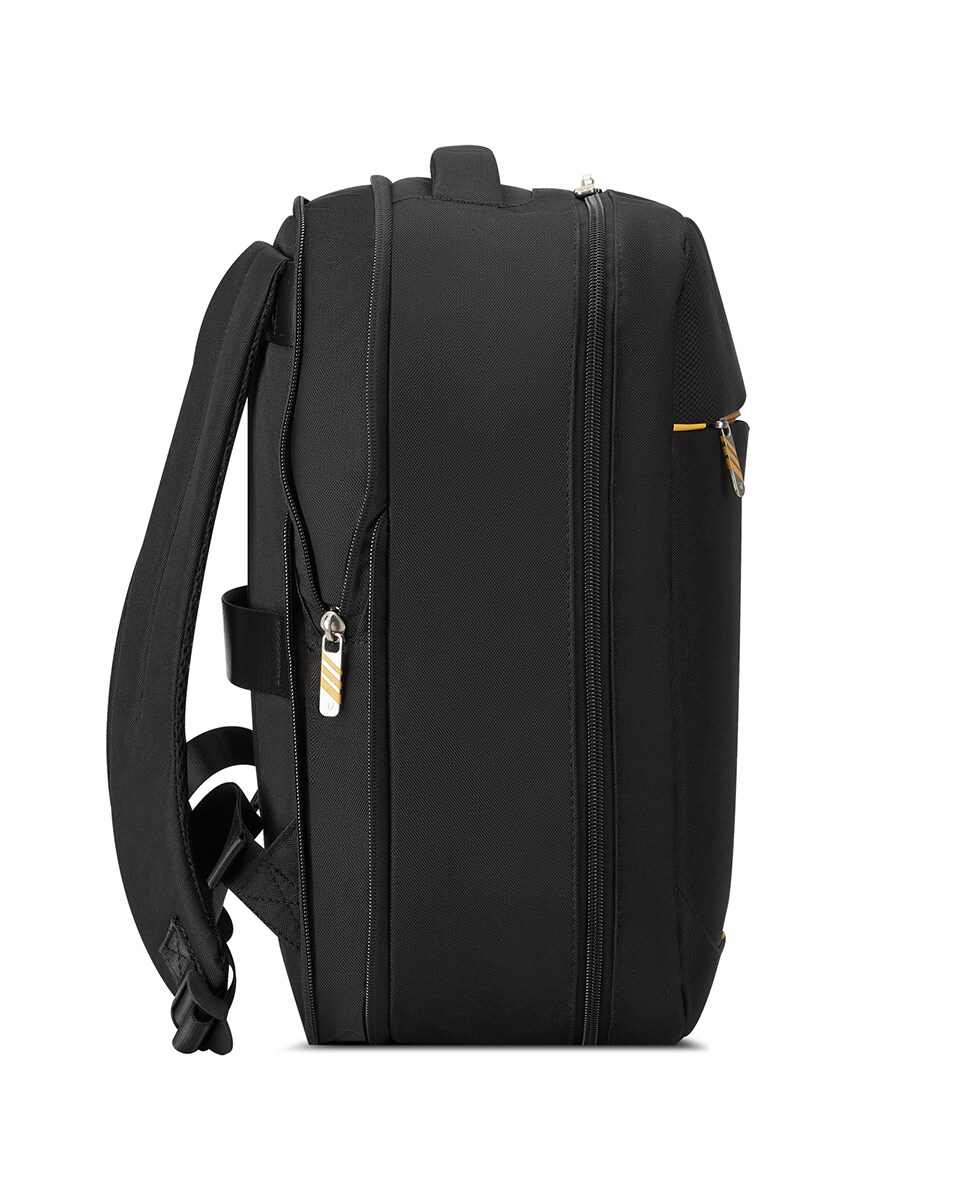 Mochila de Viagem de Cabine Smile 2.0 DLX Expansível, com Dimensões 40 x 25 x 15/20 Preto-6