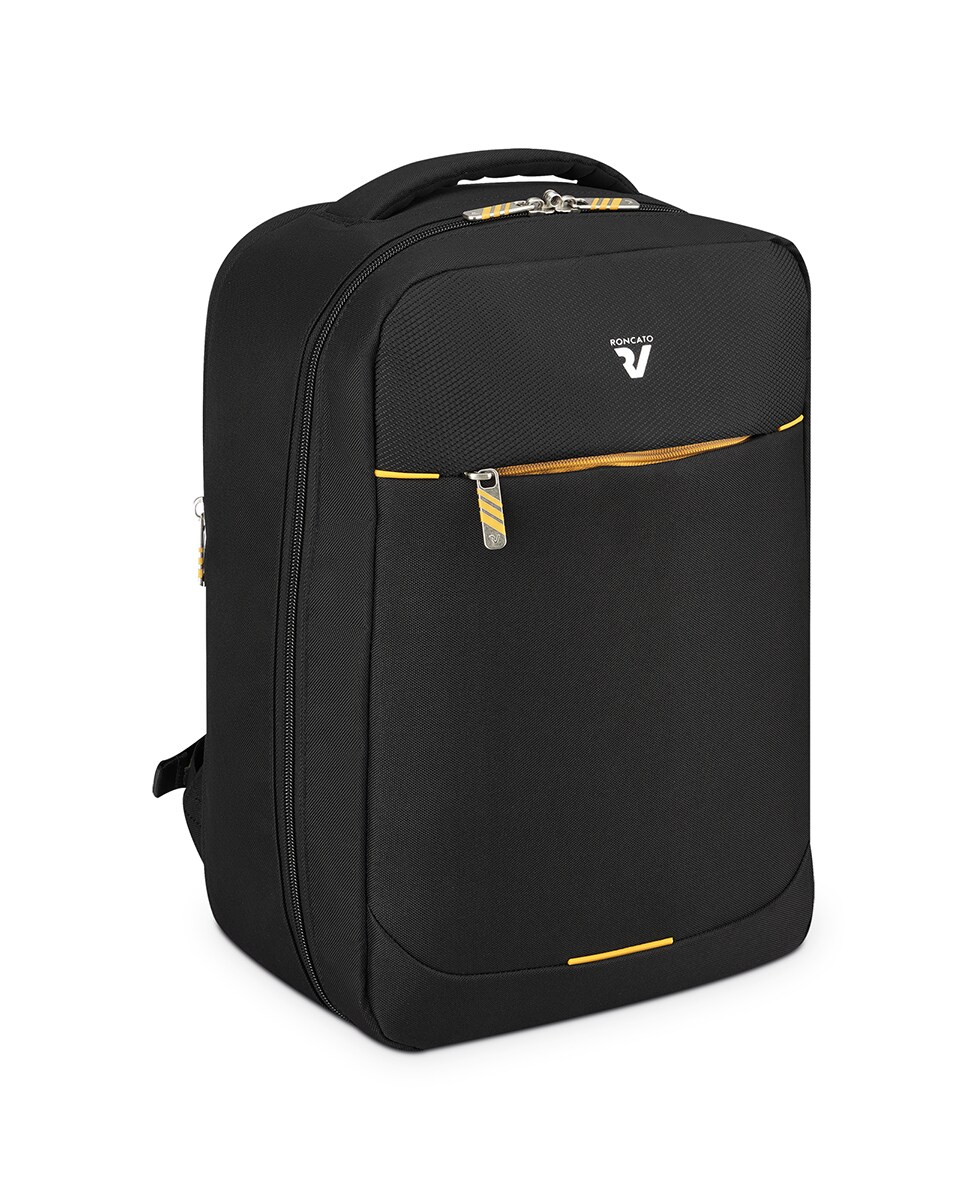 Mochila de Viagem de Cabine Smile 2.0 DLX Expansível, com Dimensões 40 x 25 x 15/20 Preto-8