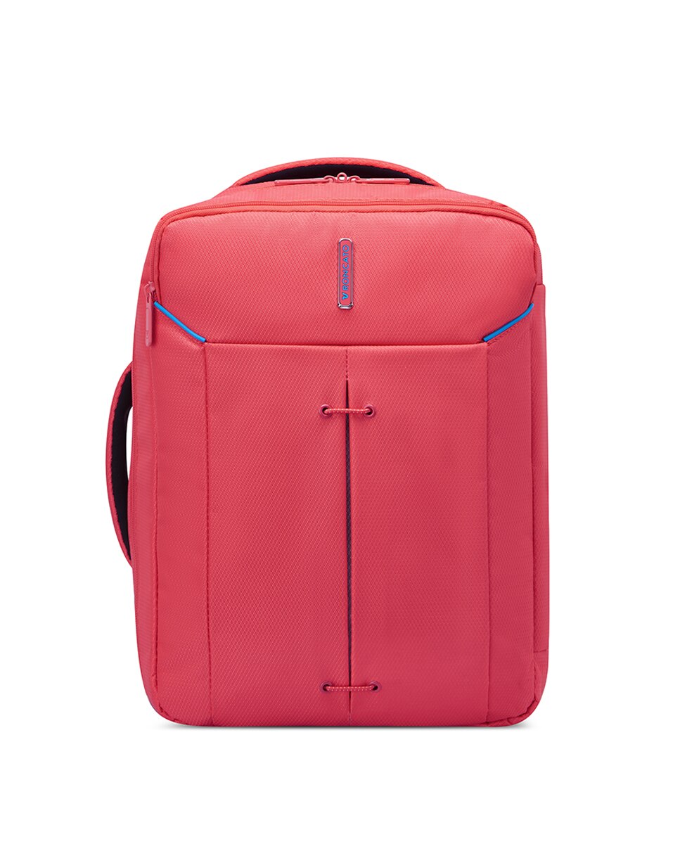 Mochila de Nylon e Poliéster com Alças e Alça de Tiracolo Rosa-1