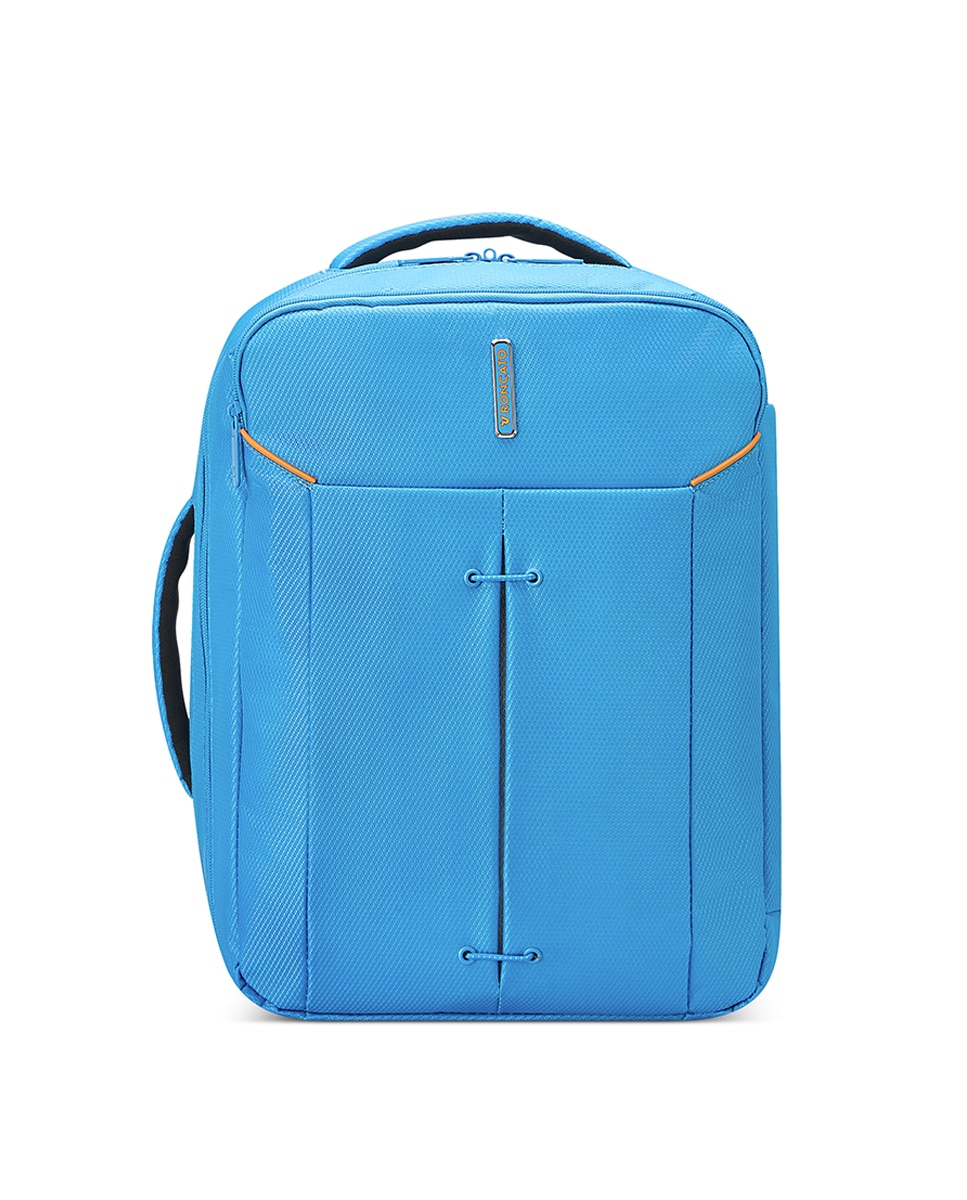 Mochila de Nylon e Poliéster com Alças e Alça de Tiracolo Azul-1