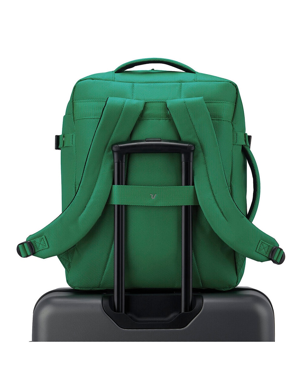 Mochila de Viagem de Cabine Easyjet Ironik 2.0 Dimensões 45x36x20 cm Verde-escuro-4