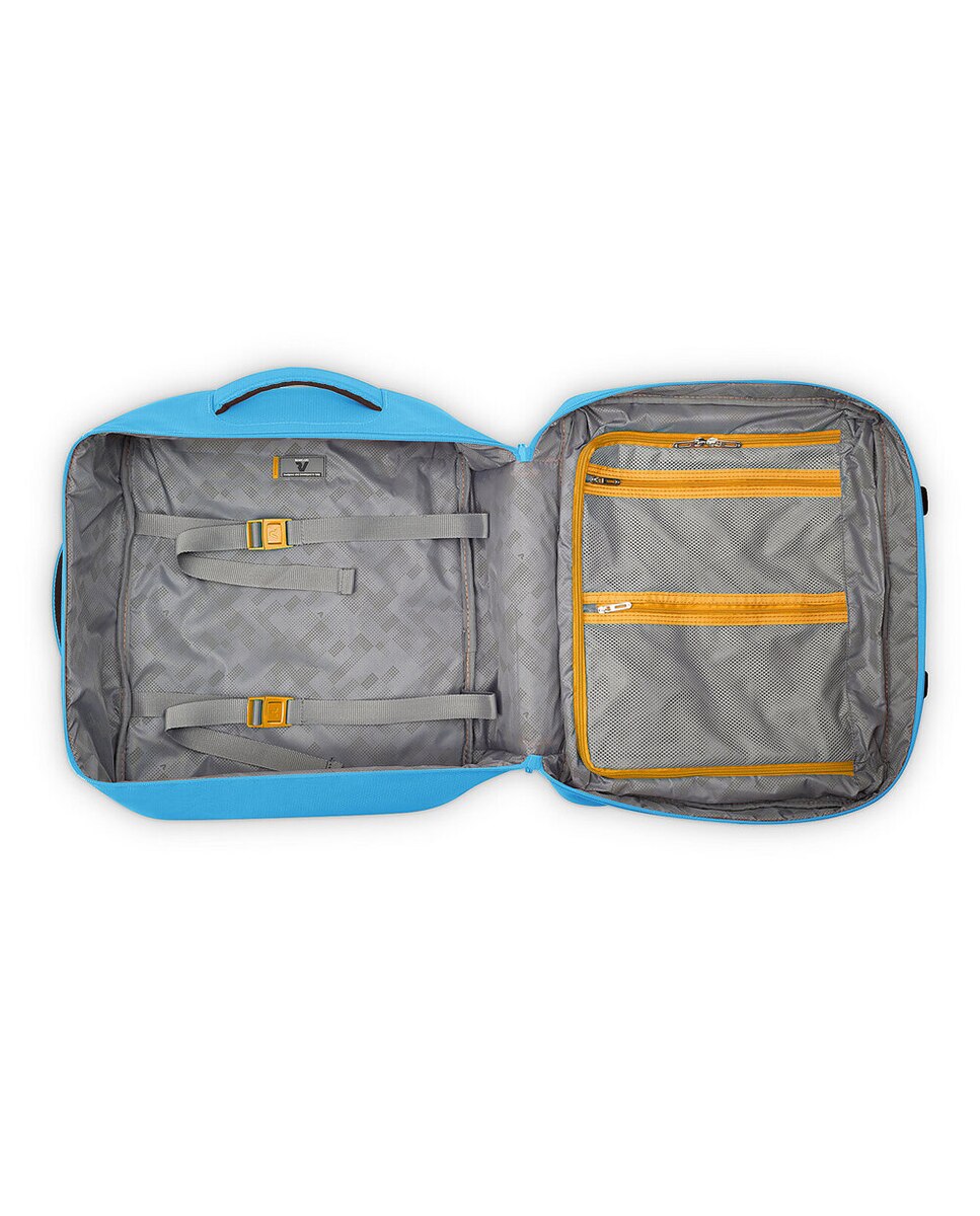 Mochila de Viagem de Cabine Easyjet Ironik 2.0 Dimensões 45x36x20 cm Azul-claro-3