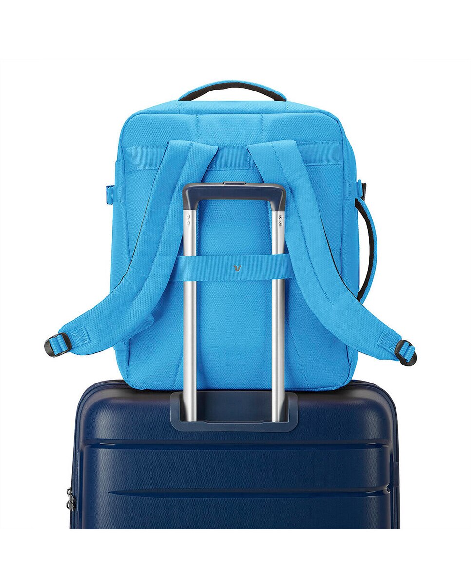 Mochila de Viagem de Cabine Easyjet Ironik 2.0 Dimensões 45x36x20 cm Azul-claro-5