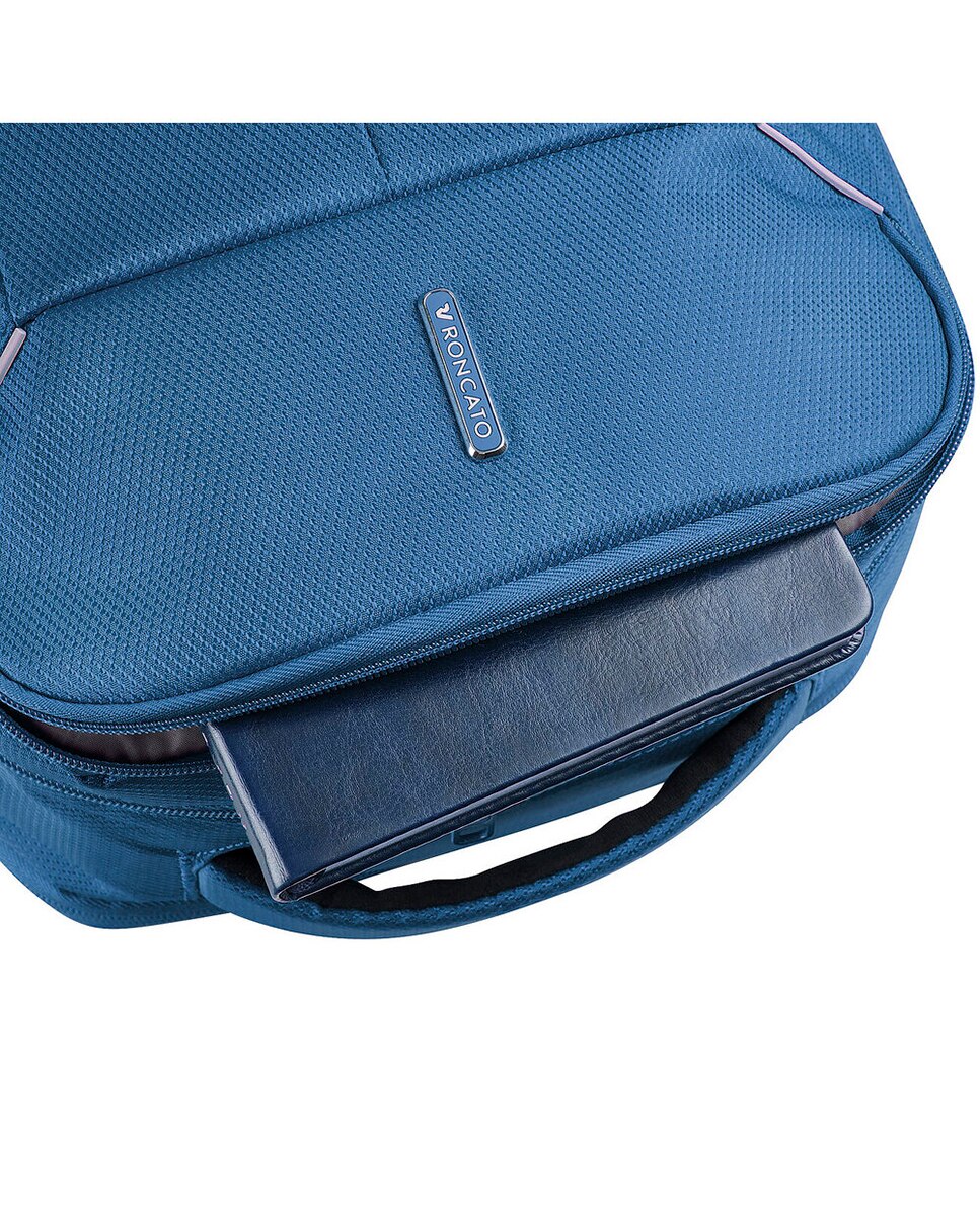 Mochila de Viagem de Cabine Easyjet Ironik 2.0 Dimensões 45x36x20 cm Azul-índigo-3