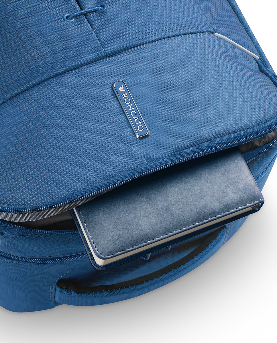 Mochila Underseat Vueling/Wizzair (15.6") Ironik 2.0 - 40x20x30 cm Azul-índigo-6