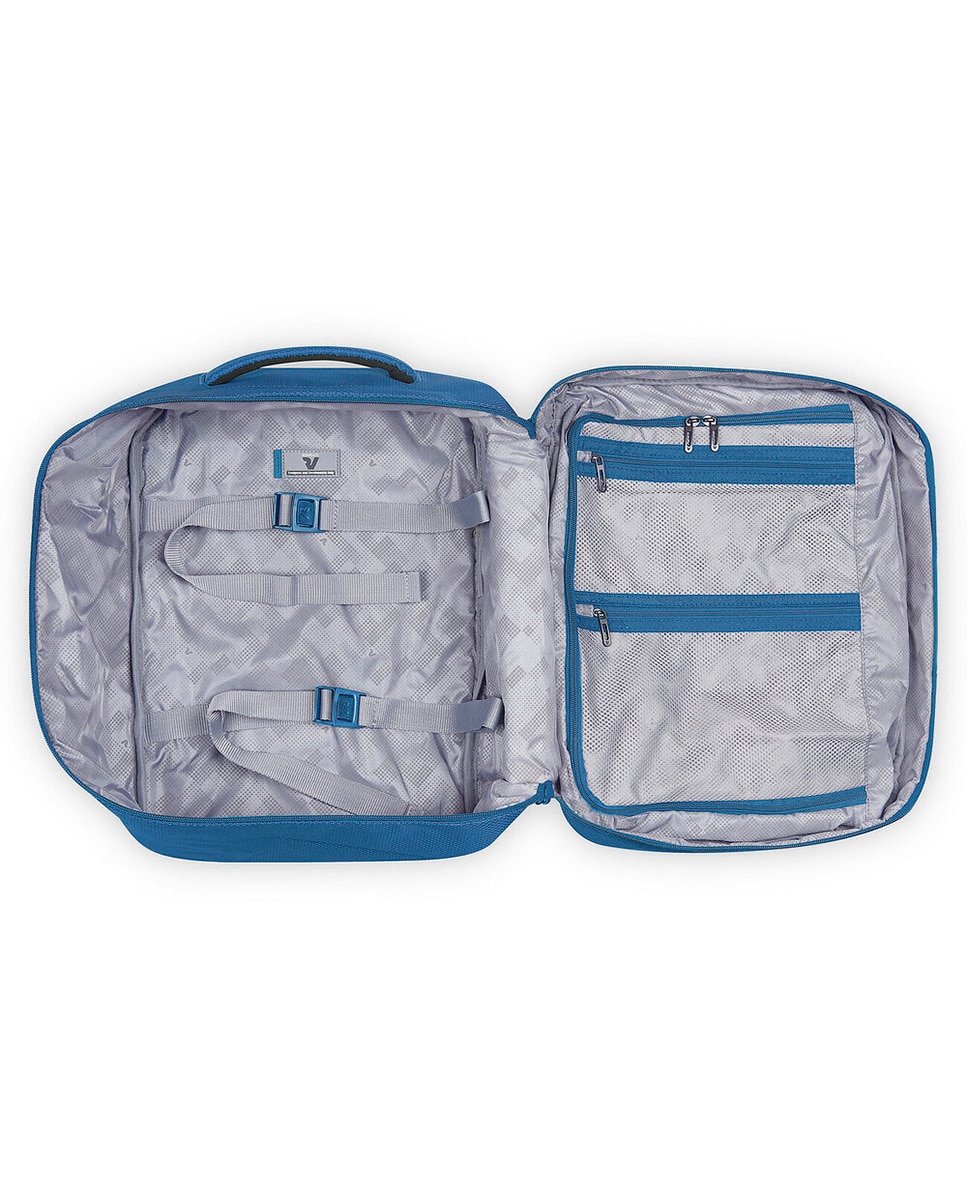 Mochila Underseat Vueling/Wizzair (15.6") Ironik 2.0 - 40x20x30 cm Azul-índigo-8
