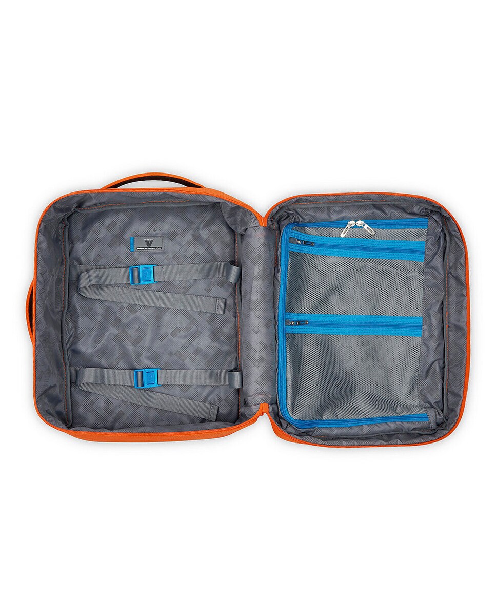 Mochila Underseat Vueling/Wizzair (15.6") Ironik 2.0 - 40x20x30 cm Laranja-forte-3