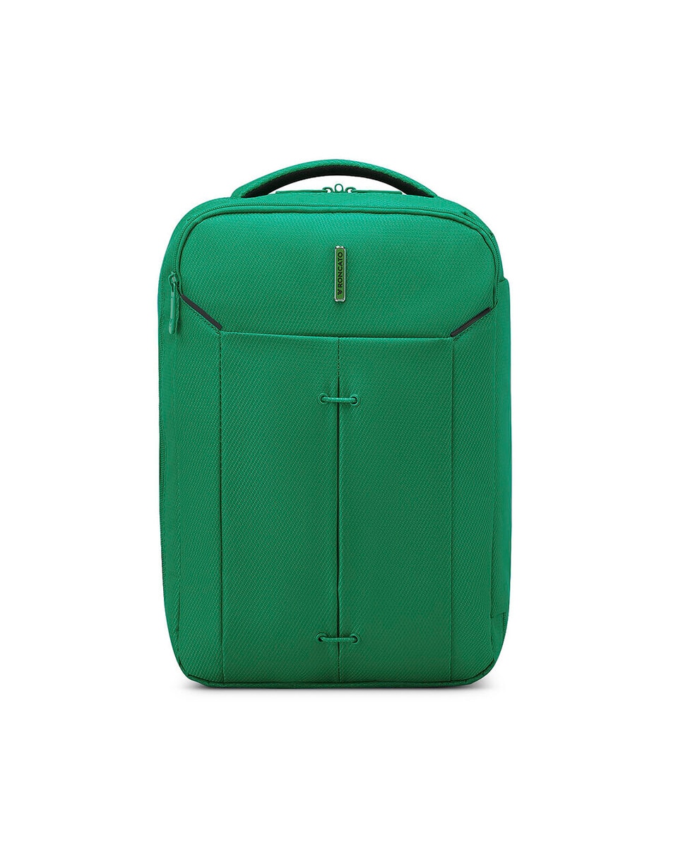 Imagen 1 de Mochila Underseat Ryanair (14") Ironik 2.0 expandibles dimensiones 40x25x15/20 cm - Roncato - Verde oscuro Verde oscuro