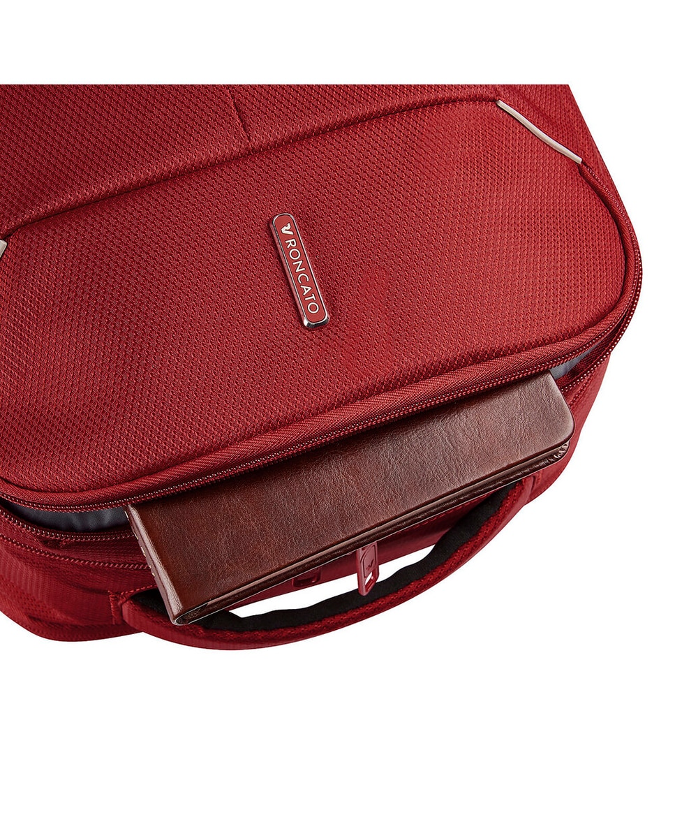 Mochila Underseat Ryanair (14") Ironik 2.0 Expandibles Dimensões 40x25x15/20 cm Vermelho-4