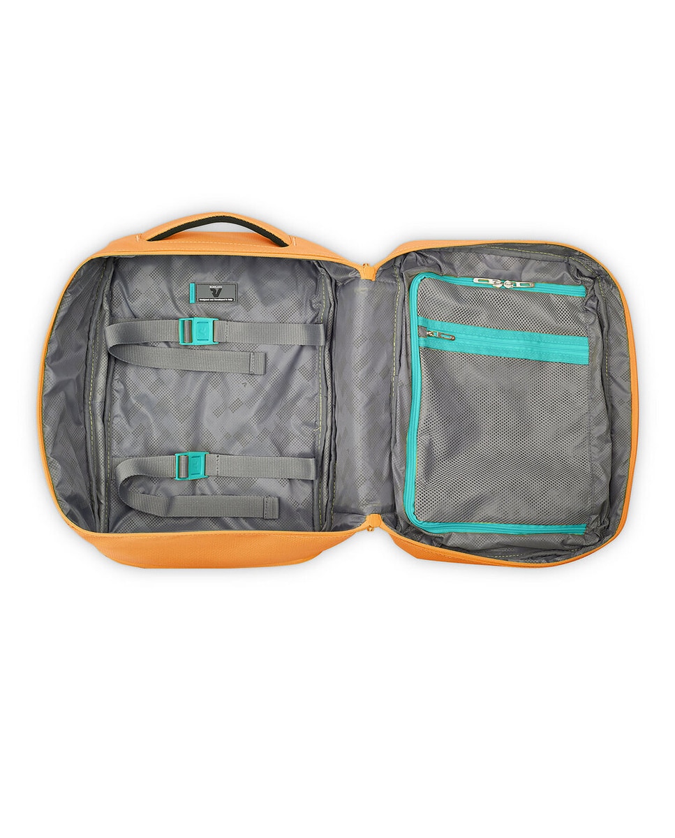 Mochila Underseat Ryanair (14") Ironik 2.0 Expandibles Dimensões 40x25x15/20 cm Laranja-2