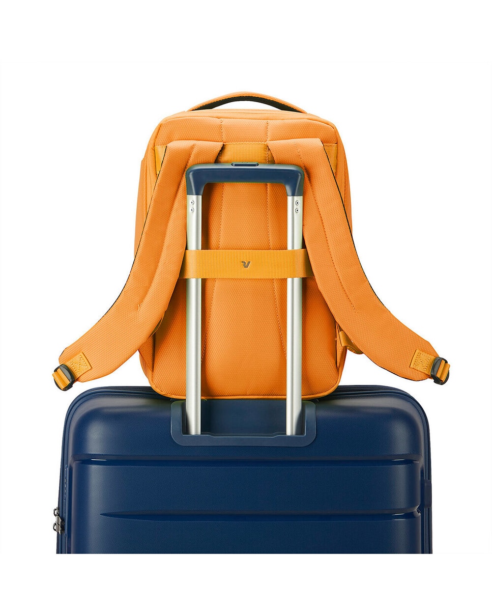 Mochila Underseat Ryanair (14") Ironik 2.0 Expandibles Dimensões 40x25x15/20 cm Laranja-8