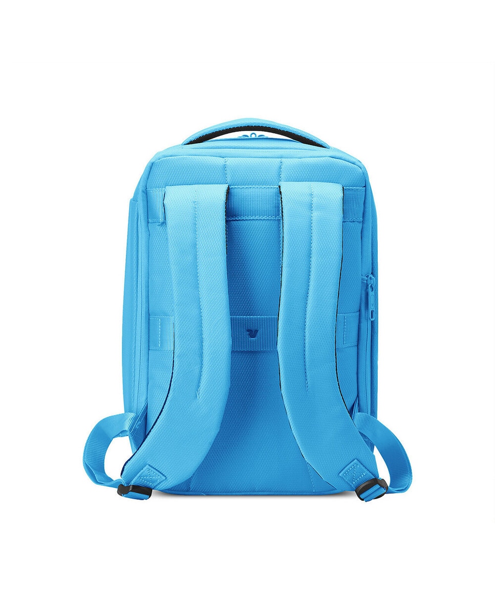 Mochila Underseat Ryanair (14") Ironik 2.0 Expandibles Dimensões 40x25x15/20 cm Azul-claro-4