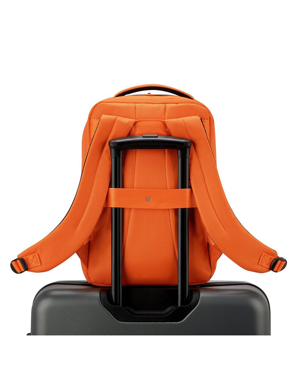 Mochila Underseat Ryanair (14") Ironik 2.0 Expandibles Dimensões 40x25x15/20 cm Laranja-forte-5