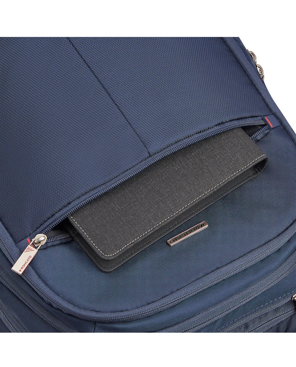 Mochila Business com Rodas Easy Office 2.0 - Portátil de 17,3" Azul-2