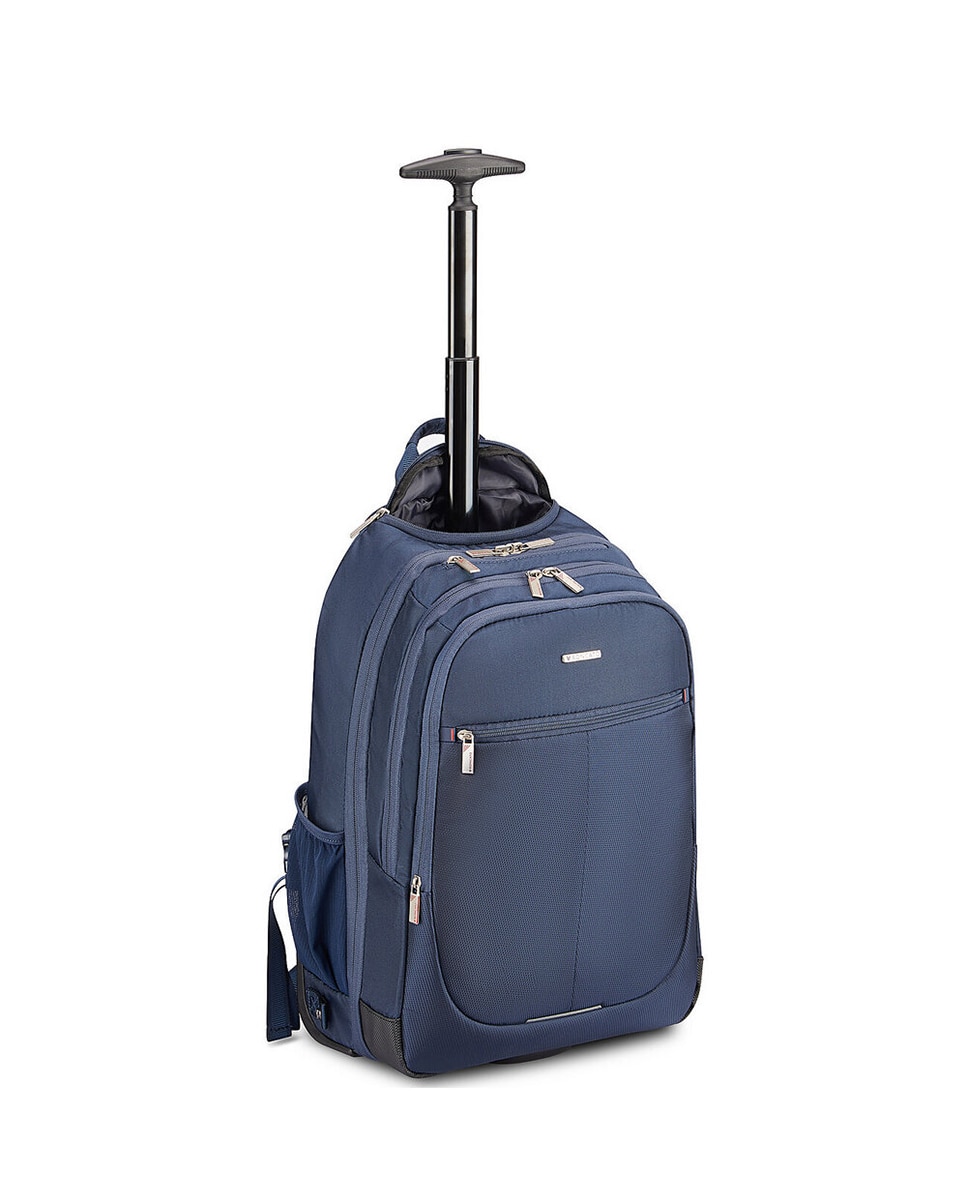 Mochila Business com Rodas Easy Office 2.0 - Portátil de 17,3" Azul-6