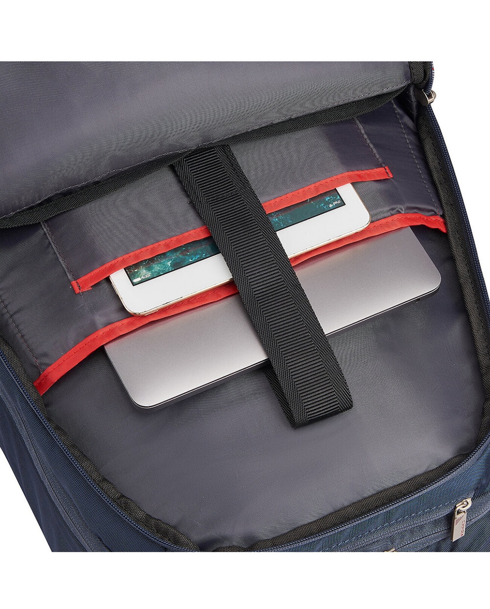 Mochila Business com Rodas Easy Office 2.0 - Portátil de 17,3" Azul-7