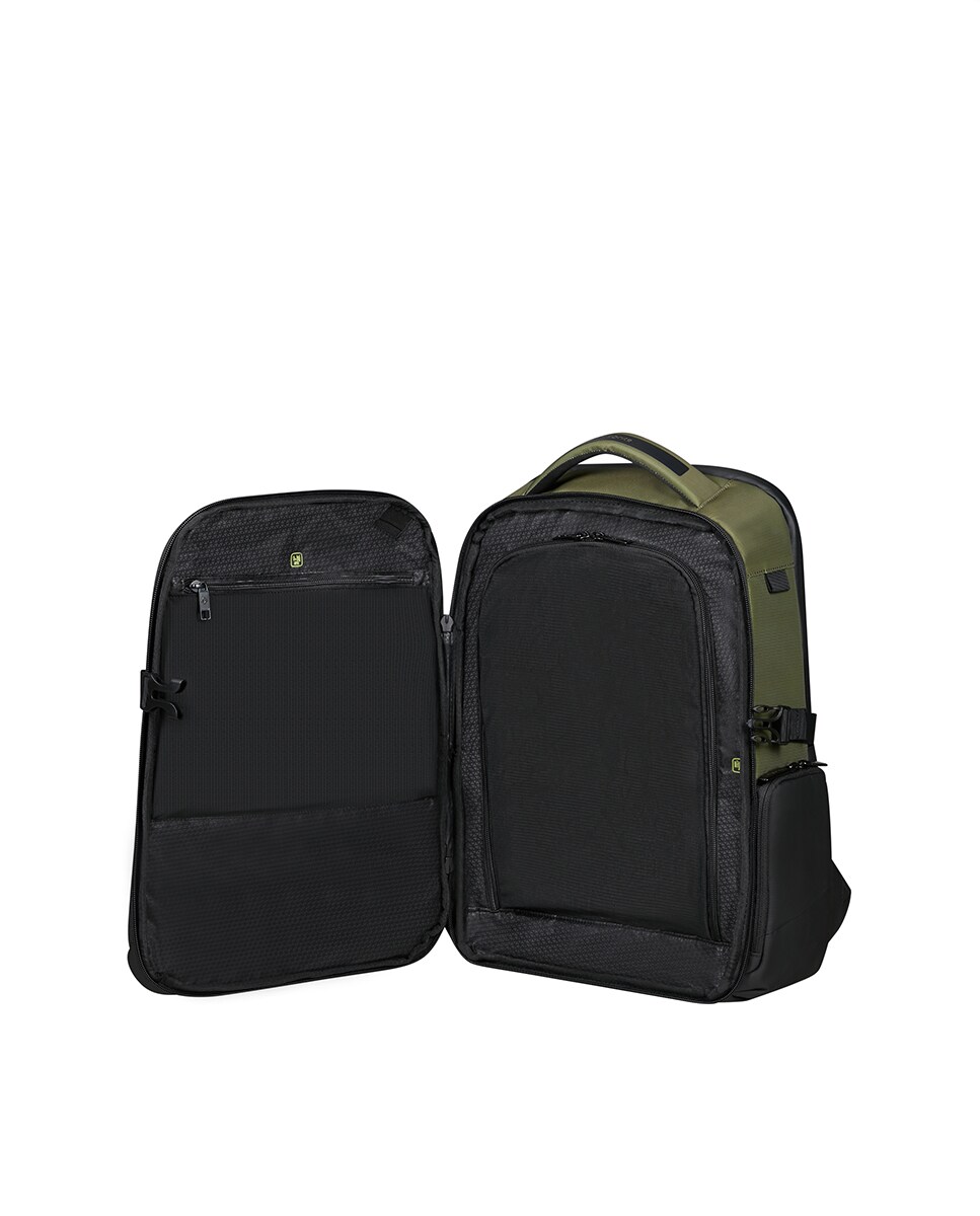 Mochila para Portátil de 15,6" com Capacidade de 22,5 L Verde-2