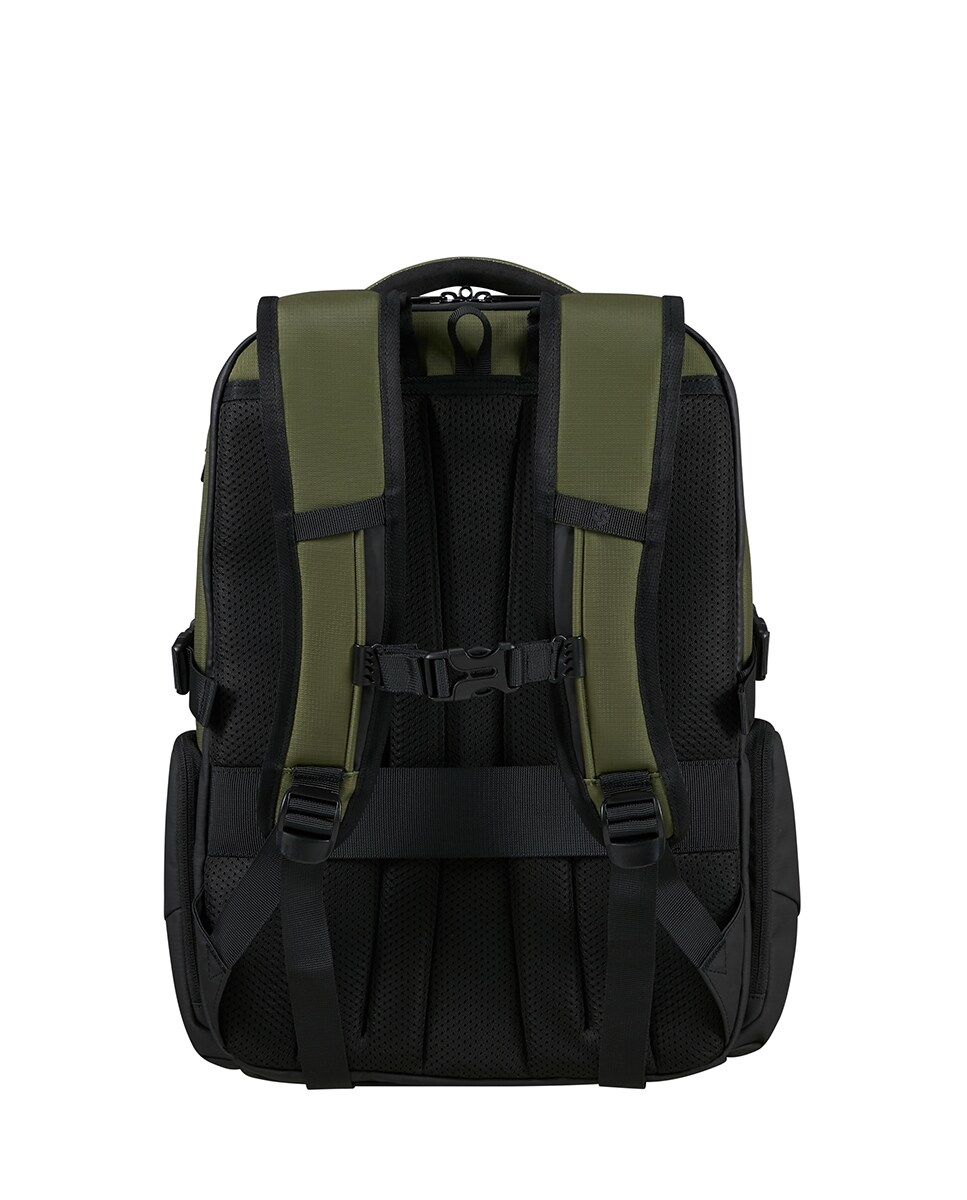 Mochila para Portátil de 15,6" com Capacidade de 22,5 L Verde-3
