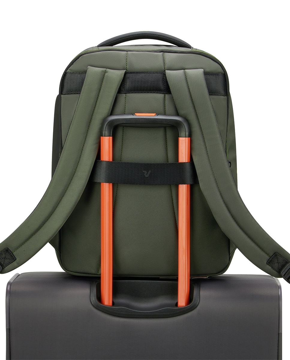 Mochila Underseat Vueling/Wizzair (15,6'') Metropolitan Travel - 40x20x30 cm Verde-militar-6