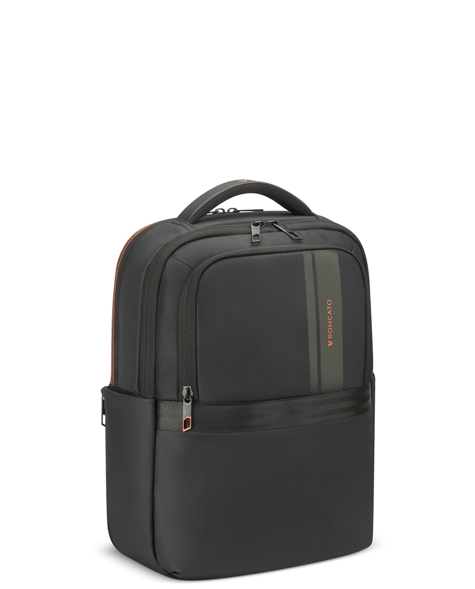 Mochila de Trabalho Metropolitan para Portátil de 14'' com 2 Compartimentos Preto-7