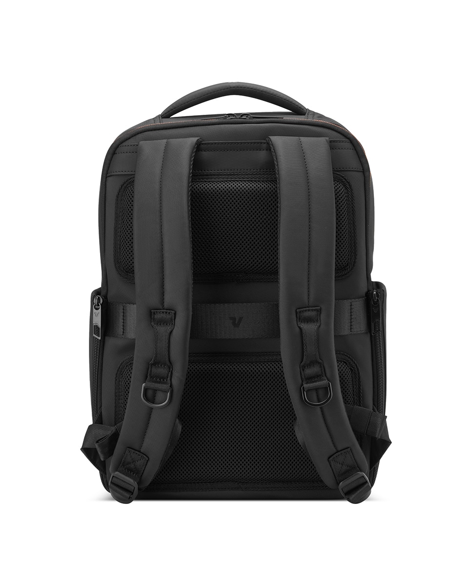 Mochila de Trabalho Metropolitan para Portátil de 15,6" com 2 Compartimentos Preto-2