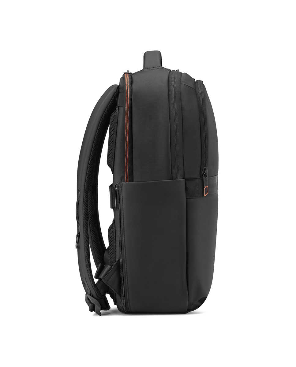 Mochila de Trabalho Metropolitan para Portátil de 15,6" com 2 Compartimentos Preto-4