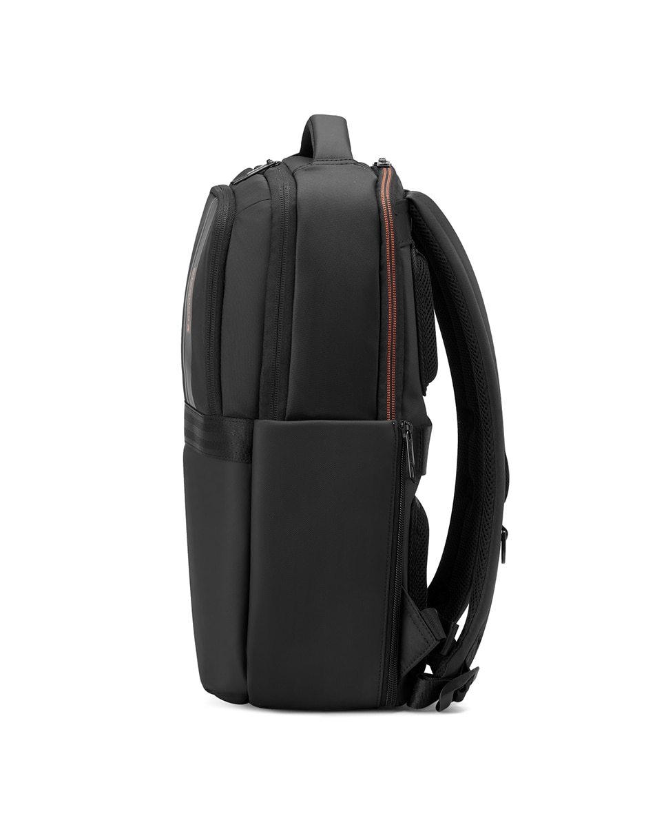 Mochila de Trabalho Metropolitan para Portátil de 15,6" com 2 Compartimentos Preto-5