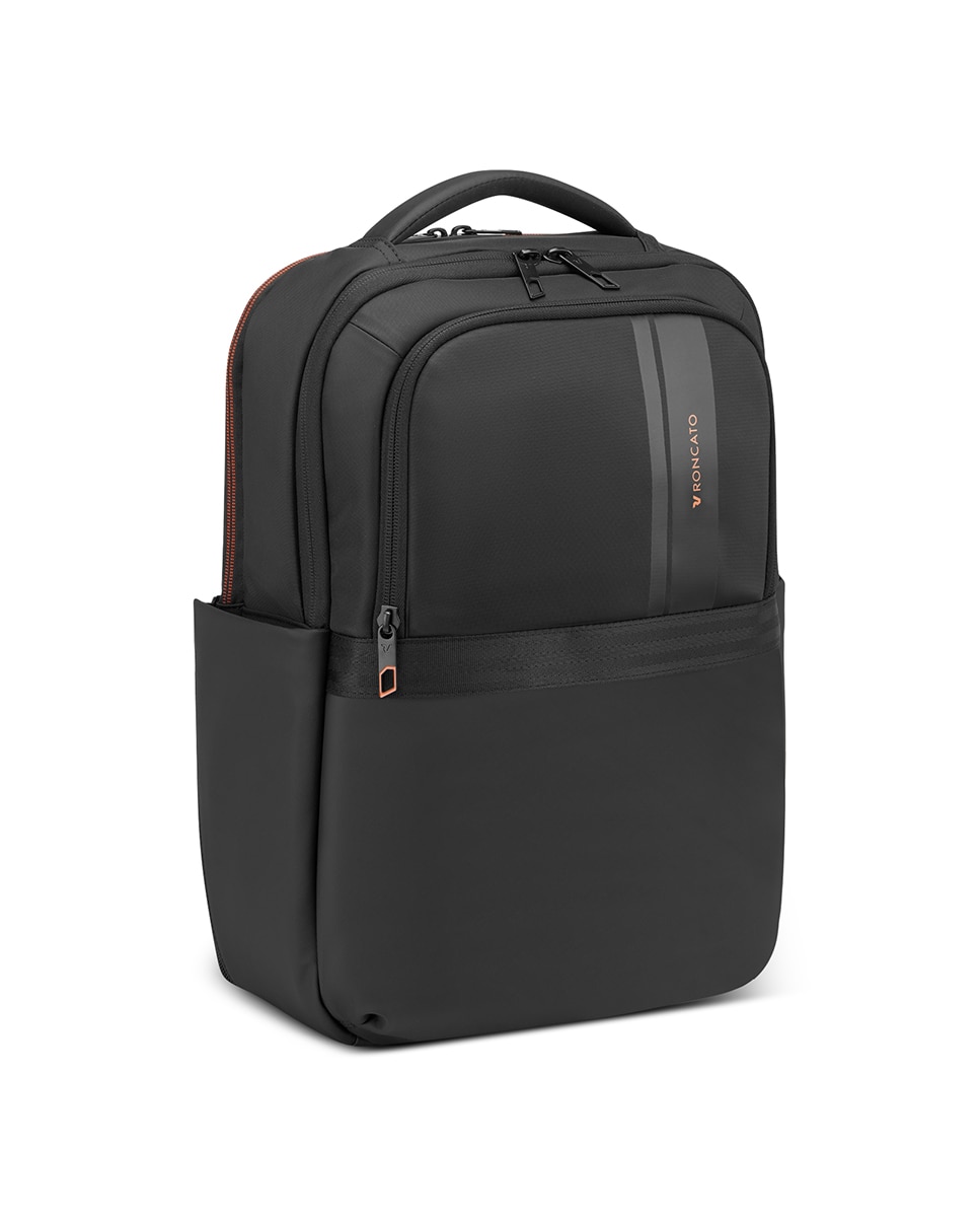 Mochila de Trabalho Metropolitan para Portátil de 15,6" com 2 Compartimentos Preto-7