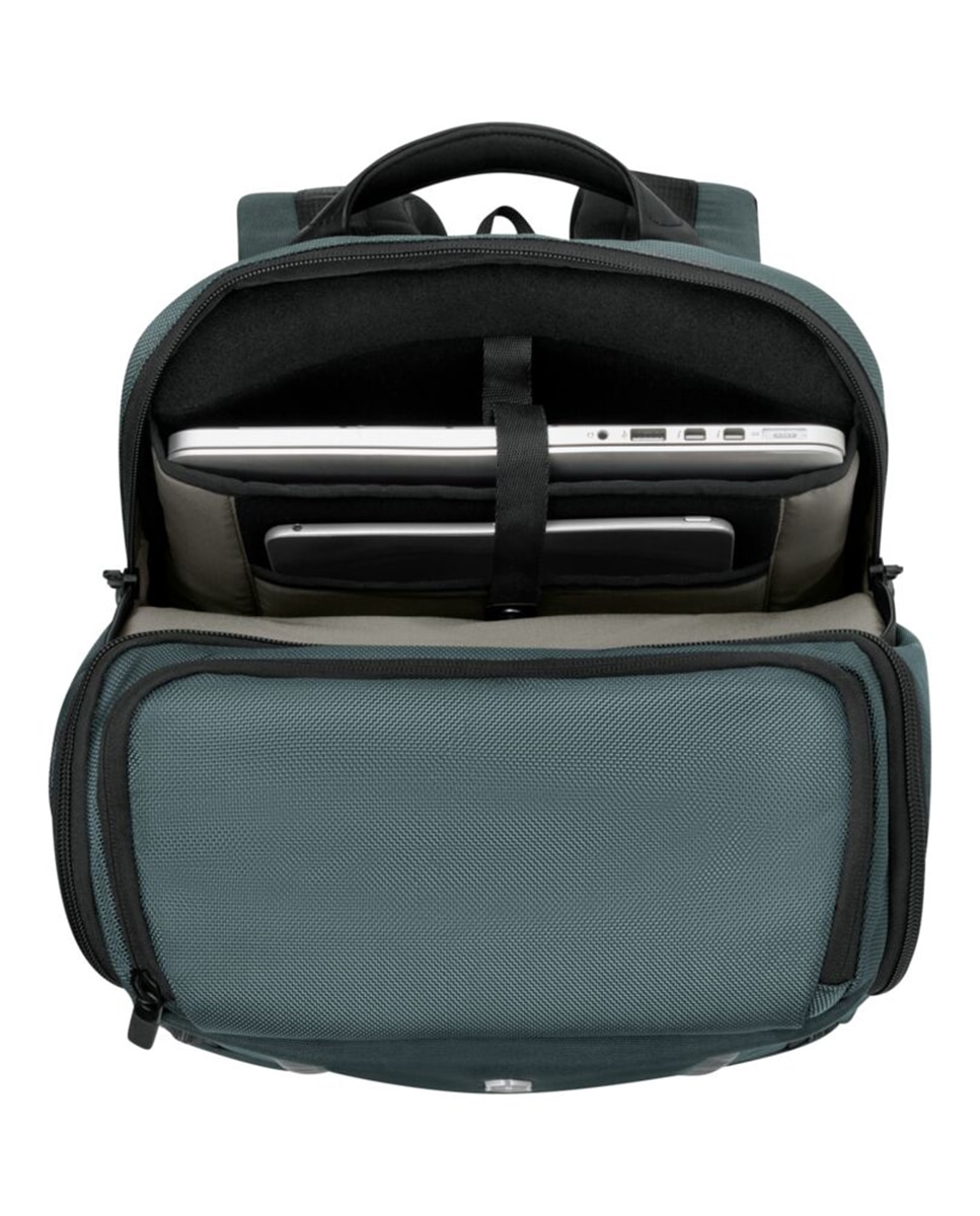 Mochila Porta-Computador Fliptop Almont Professional - 26 L Verde-7