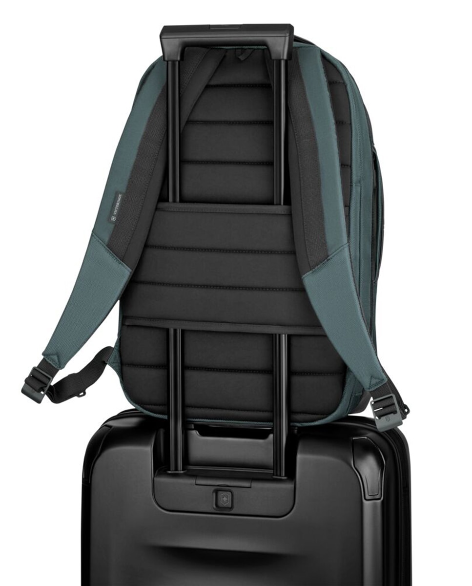 Mochila Deluxe Porta-Computador Almont Professional - 25 L Verde-4