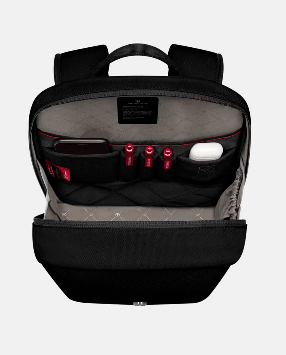 Mochila Pequena 16 Litros de Poliéster City Daypack Preto-6