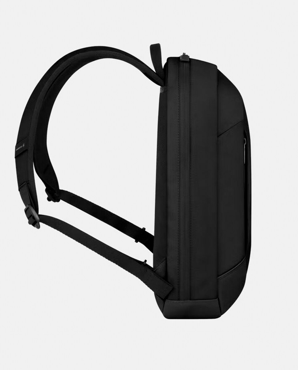 Mochila Pequena 16 Litros de Poliéster City Daypack Preto-10