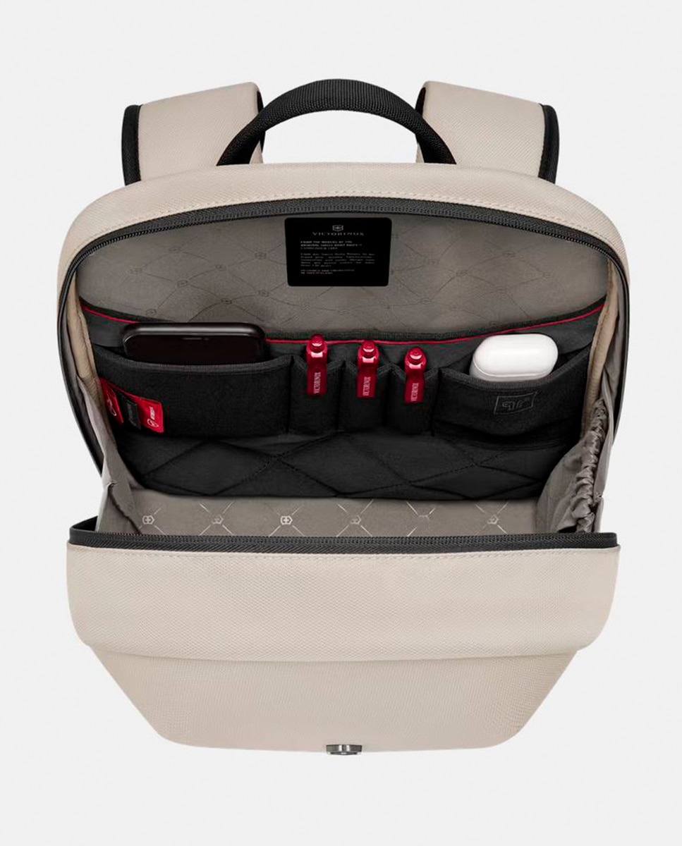 Mochila Pequena 16 Litros de Poliéster City Daypack Branco-10