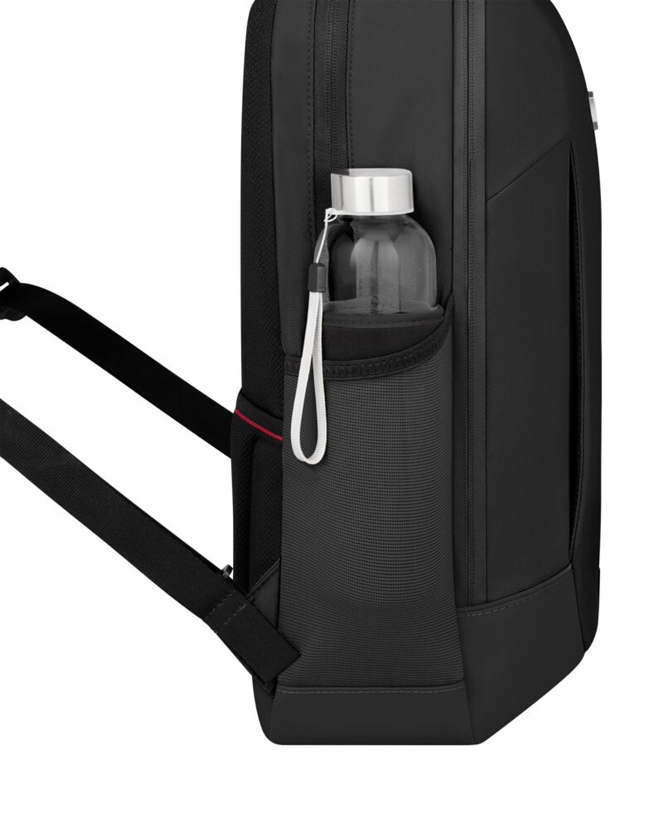 Mochila Pequena 20 Litros de Poliéster Compact Preto-6