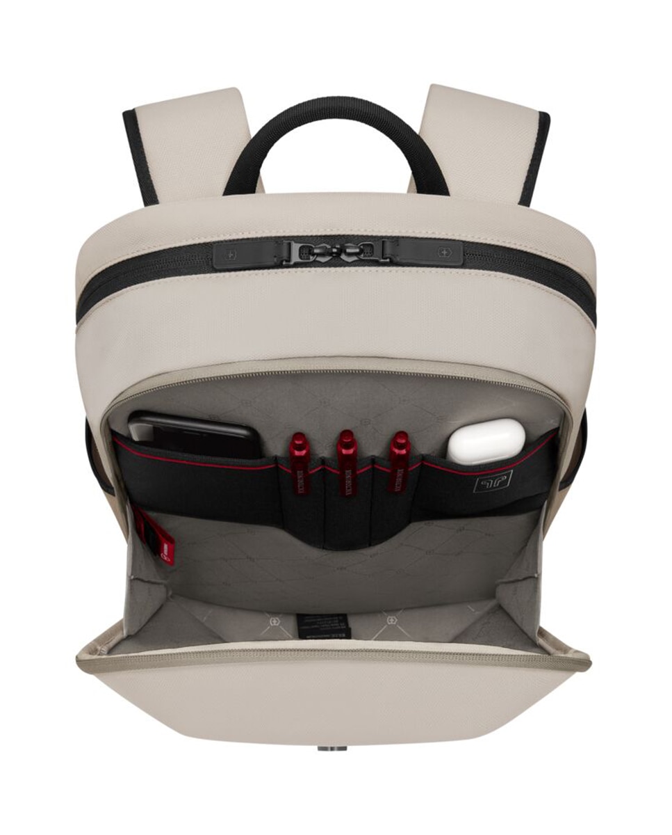 Mochila Pequena 20 Litros de Poliéster Compact Branco-5