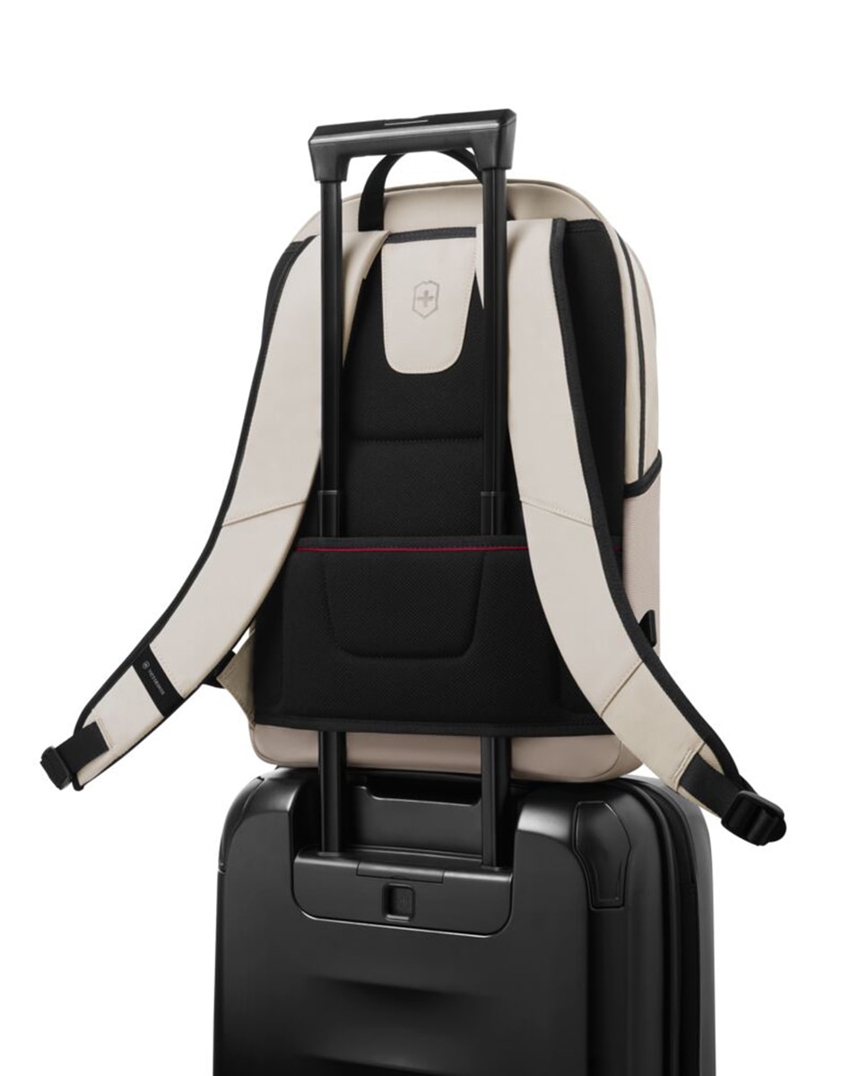 Mochila Pequena 20 Litros de Poliéster Compact Branco-8