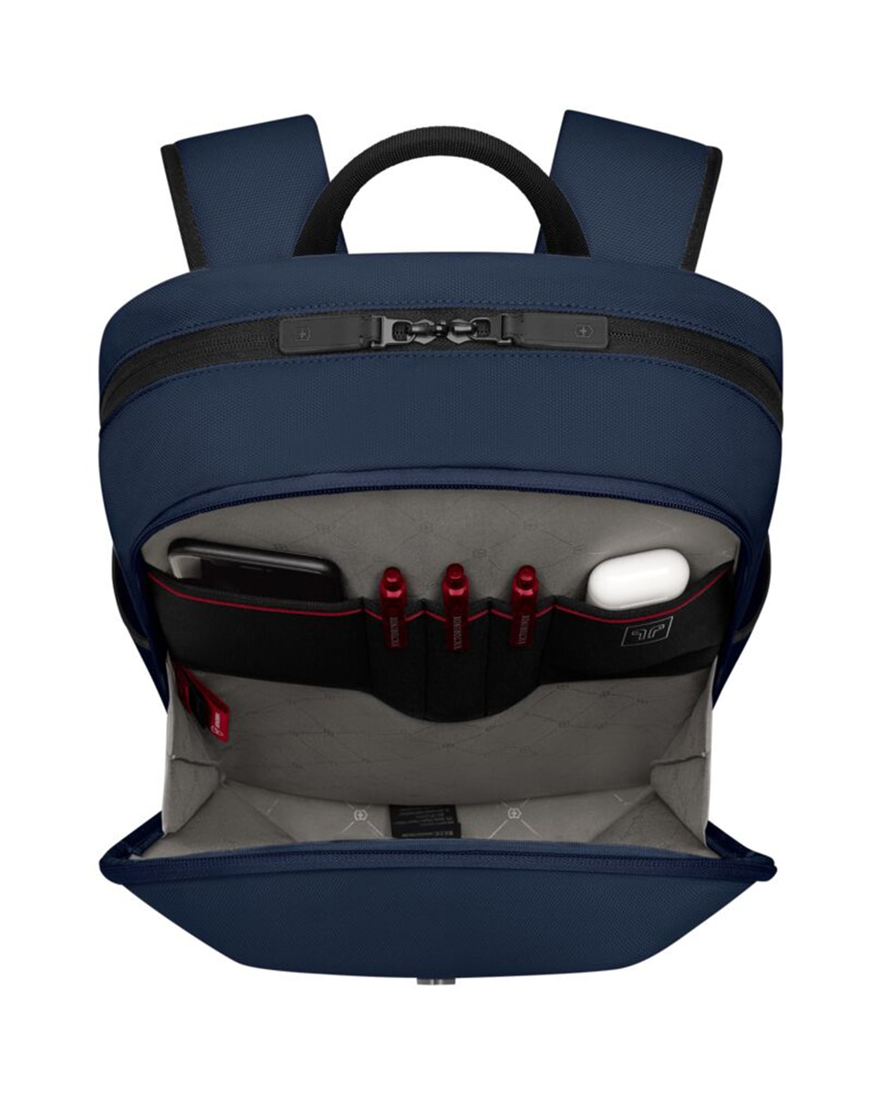 Mochila Pequena 20 Litros de Poliéster Compact Azul-3