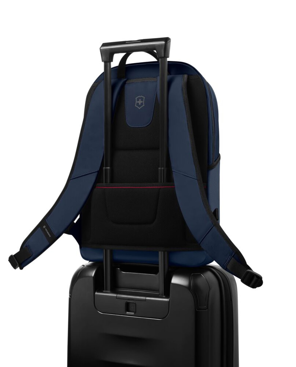 Mochila Pequena 20 Litros de Poliéster Compact Azul-5